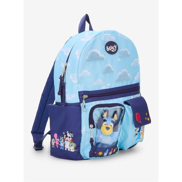 Bluey Scenic Backpack With Bluey Plush Charm - Picture 3 of 6